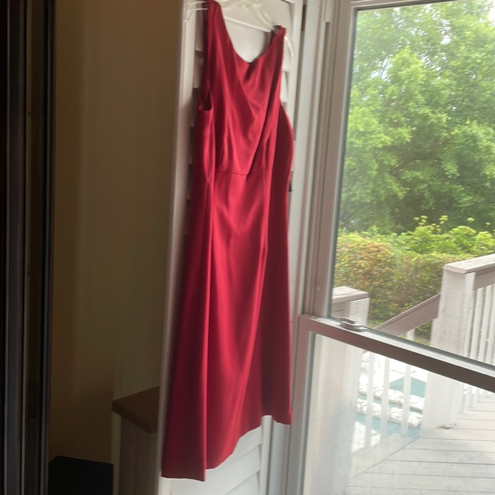 NWT Garfield Marks red classic dress size 6